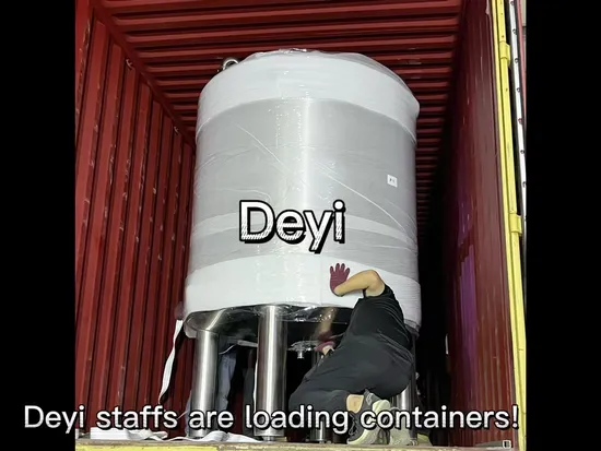 Flüssigkeitslagertank Edelstahltank in Lebensmittelqualität Milchlagertank Honiglagertank Wasserlagertank