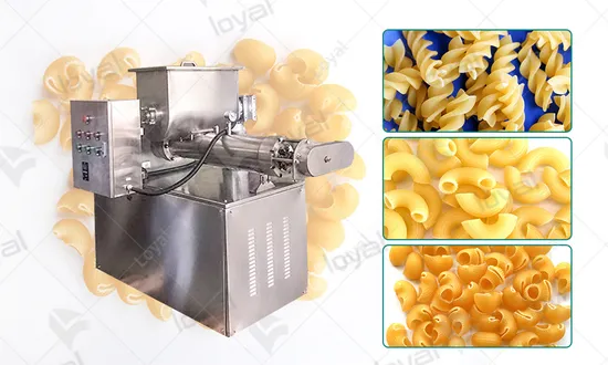 Makkaroni-Produktionsmaschine Pasta-Produktionslinie Makkaroni-Herstellungsanlage