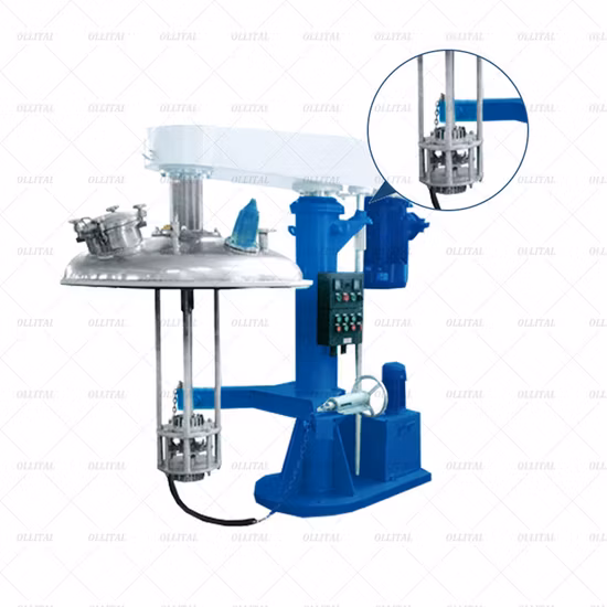 Ollital Vakuumhomogenisator Emulgiermaschine Mischer für Chemikalien