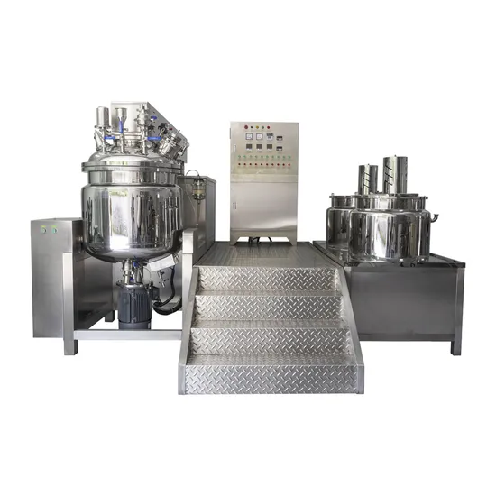 Kosmetische Körpercreme-Homogenisator-Vakuum-Emulgiermischermaschine