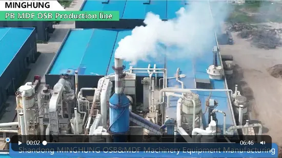 Produktionslinie für Spanplatten/Spanplatten (PB) in China