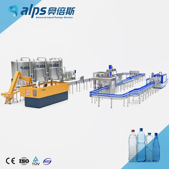 Komplette automatische Füllmaschine Abfüllung Aqua Pure Mineralwasser Abfüllung Produktionslinie Preis